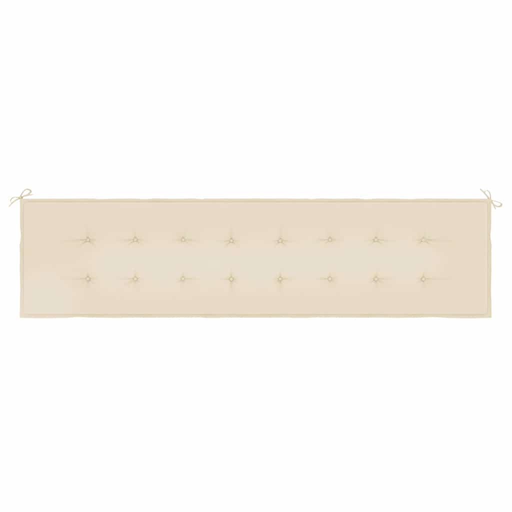 8719883752952_g_en_hd_2 vidaXL Garden Bench Cushion Beige 200x50x4 cm Oxford Fabric - Image 4