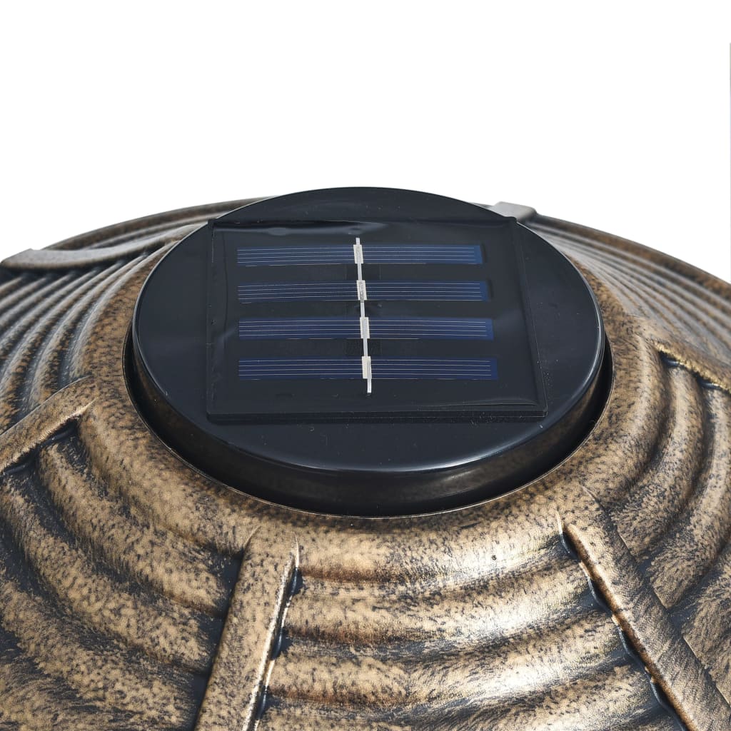8719883753676_g_en_hd_5 vidaXL Decorative Birdbath with Solar Powered LED Lights Plastic - Image 6