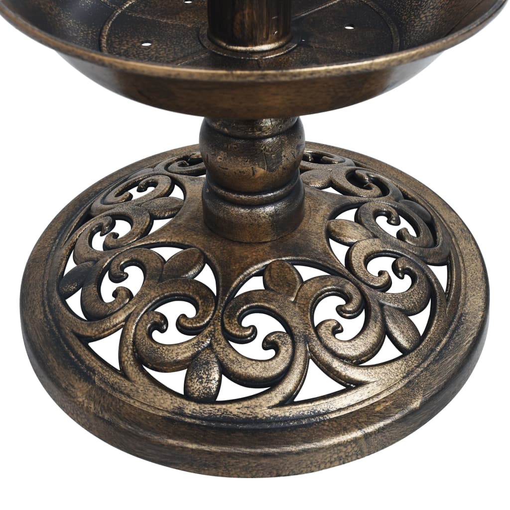 8719883753676_g_en_hd_6 vidaXL Decorative Birdbath with Solar Powered LED Lights Plastic - Image 7