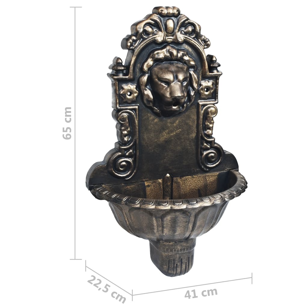 8719883753683_g_en_hd_8 vidaXL Wall Fountain Lion Head Design Bronze - Image 9