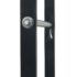vidaXL Firewood Rack Black 80x25x150 cm Steel - Image 6