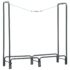 vidaXL Firewood Rack Anthracite 120x35x120 cm Steel - Image 2