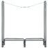 vidaXL Firewood Rack Anthracite 120x35x120 cm Steel - Image 3