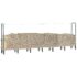 vidaXL Firewood Rack Anthracite 360x35x120 cm Steel