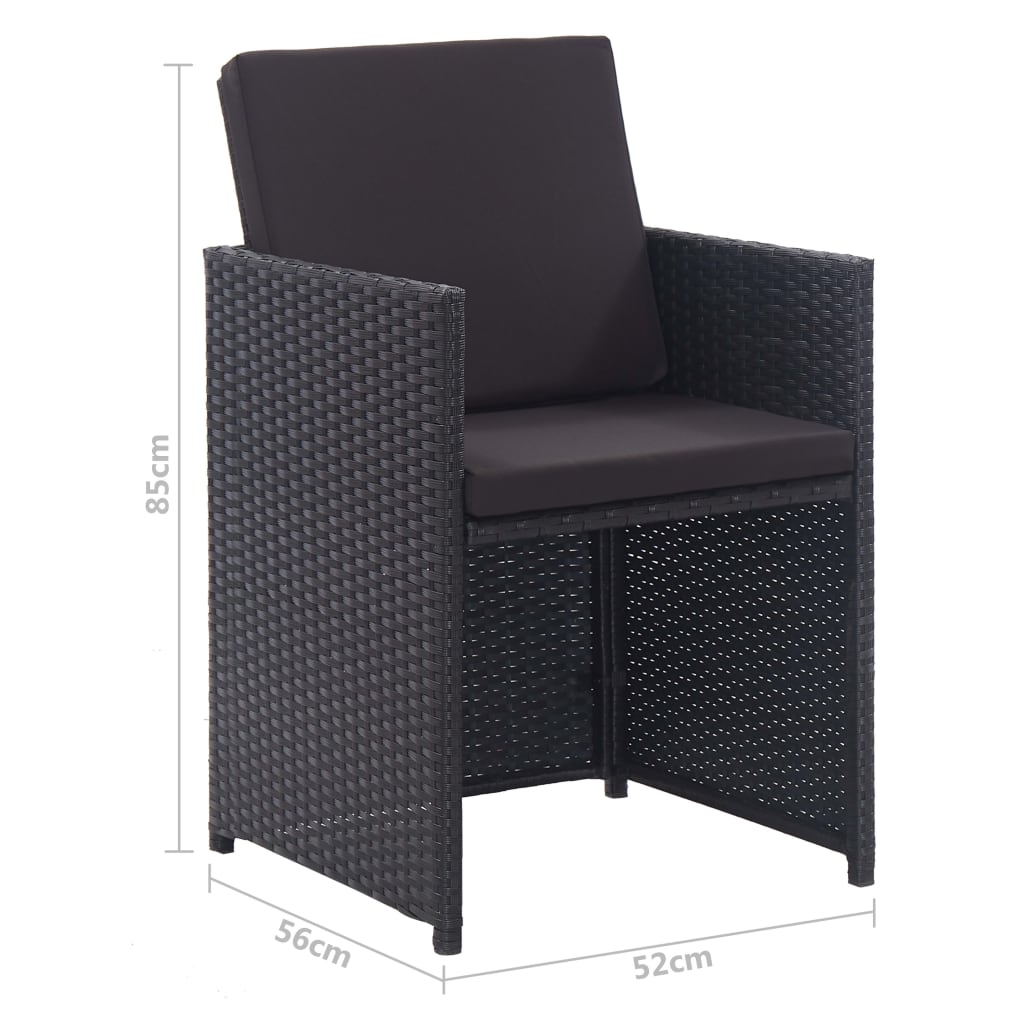 8719883754680_g_en_hd_10 vidaXL 13 Piece Outdoor Dining Set with Cushions Poly Rattan Black - Image 11