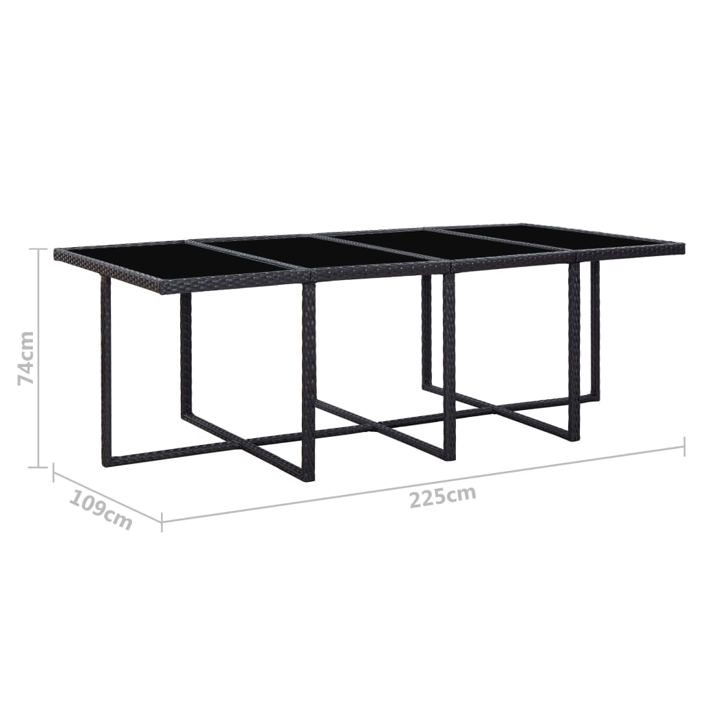 8719883754680_g_en_hd_9 vidaXL 13 Piece Outdoor Dining Set with Cushions Poly Rattan Black - Image 10
