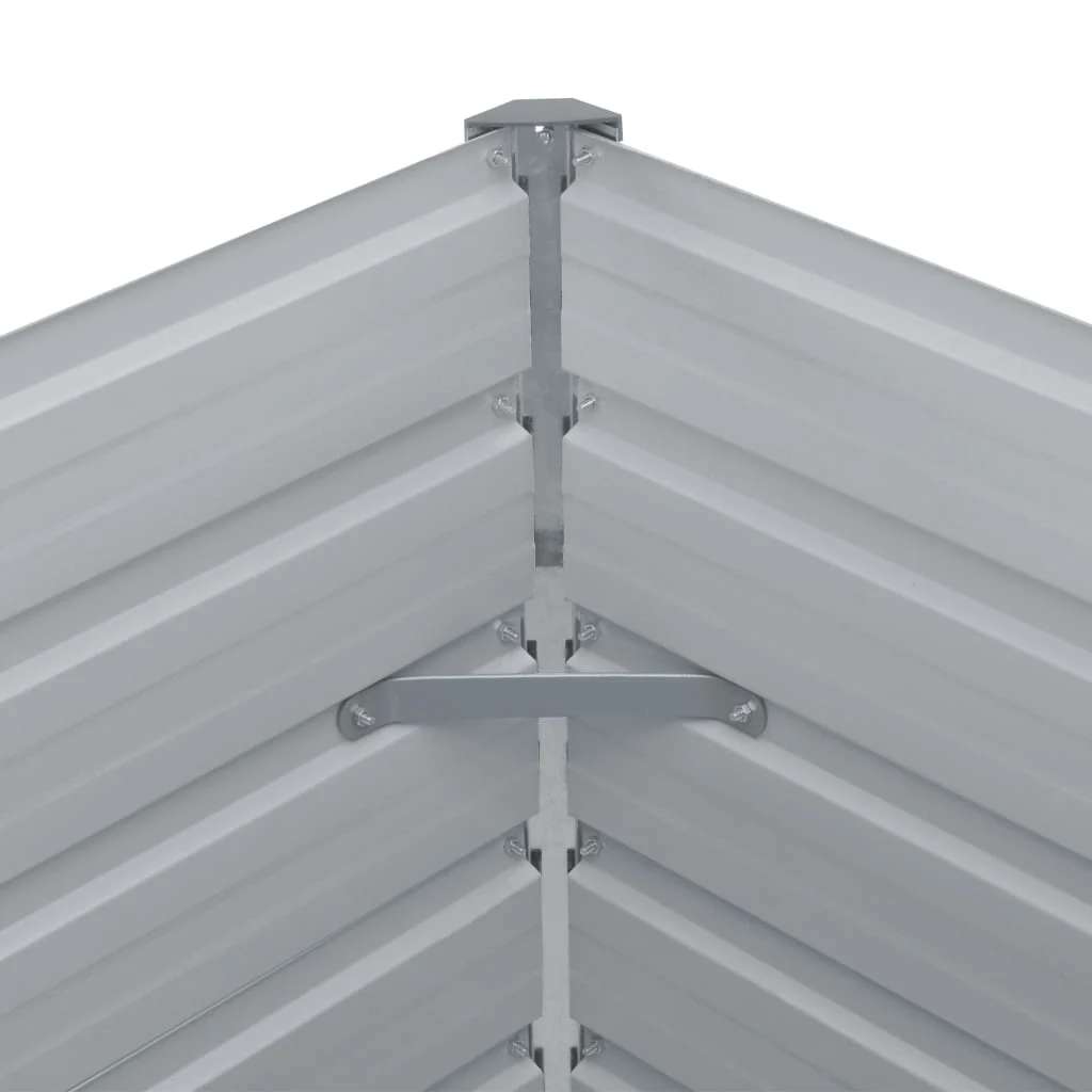 8719883756523_g_en_hd_4 vidaXL Raised Garden Bed 160x80x77 cm Galvanised Steel Green - Image 6