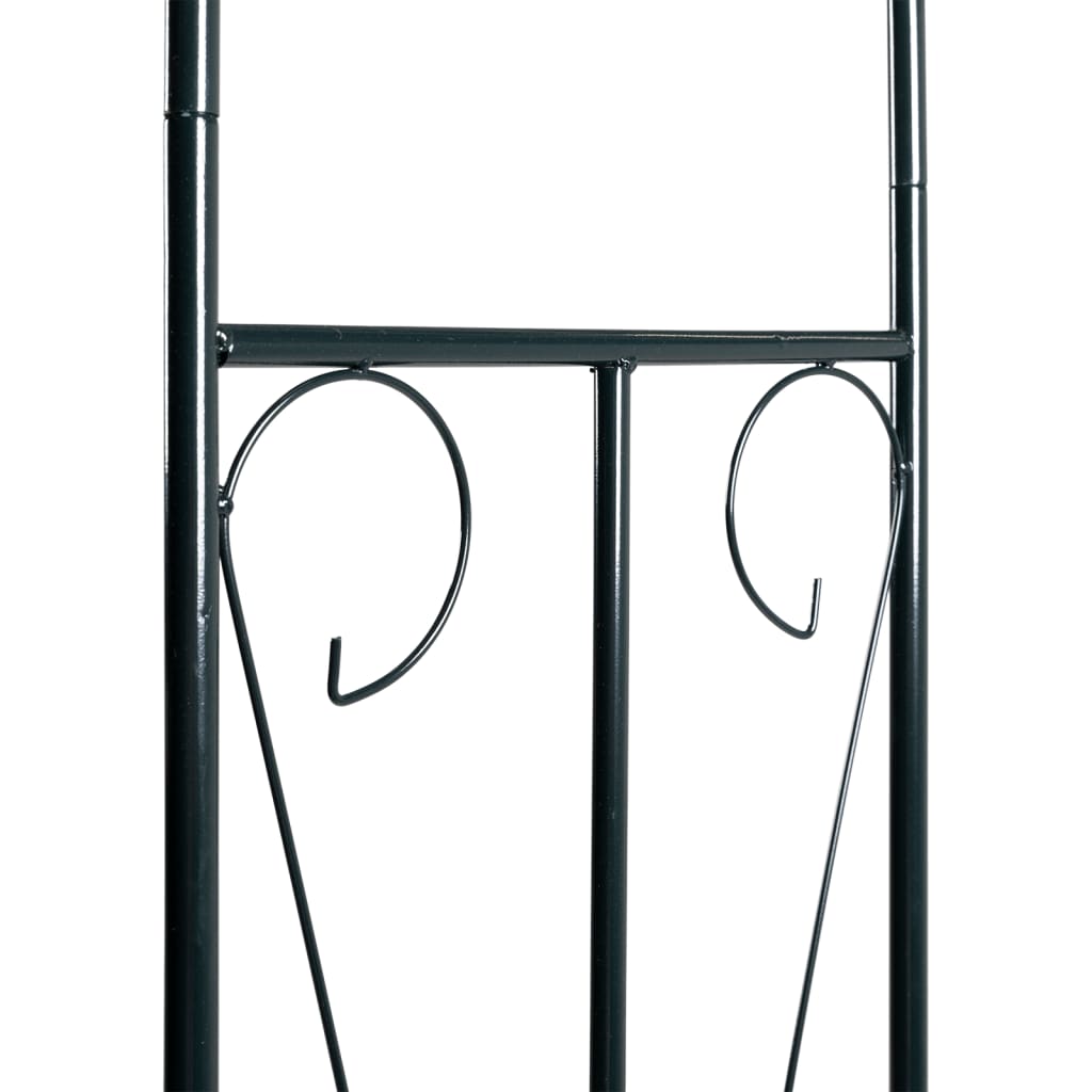 8719883757360_g_en_hd_4 vidaXL Garden Arch Dark Green 142x37x275 cm Iron - Image 5