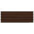 vidaXL Roof Panels 12 pcs Galvanised Steel Brown - Image 2