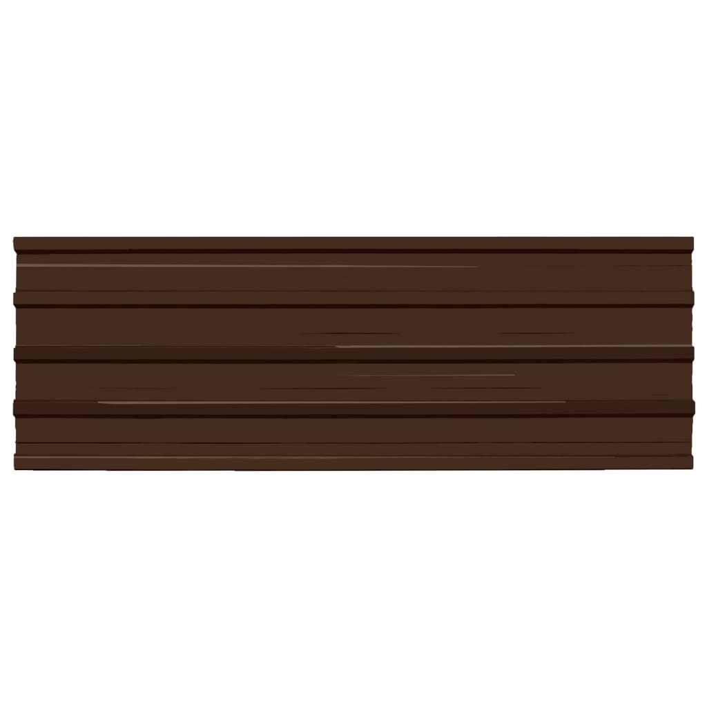 8719883757575_g_en_hd_1 vidaXL Roof Panels 12 pcs Galvanised Steel Brown - Image 2