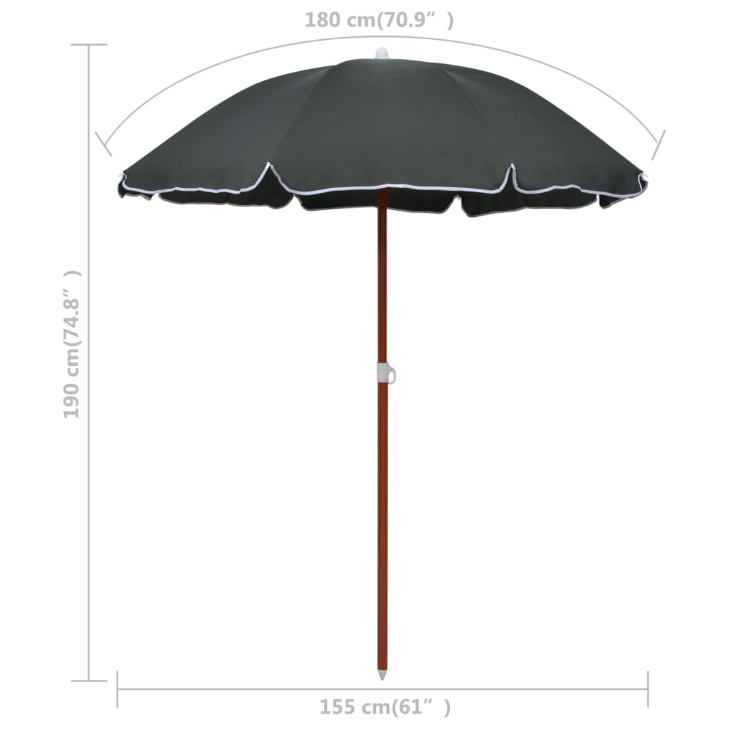 8719883758831_g_en_hd_4 vidaXL Garden Parasol with Steel Pole 180 cm Anthracite - Image 5