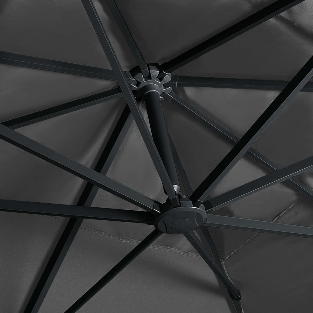 8719883759074_g_en_hd_5 vidaXL Cantilever Garden Parasol with LED Lights and Aluminium Pole 400x300 cm Anthracite - Image 6