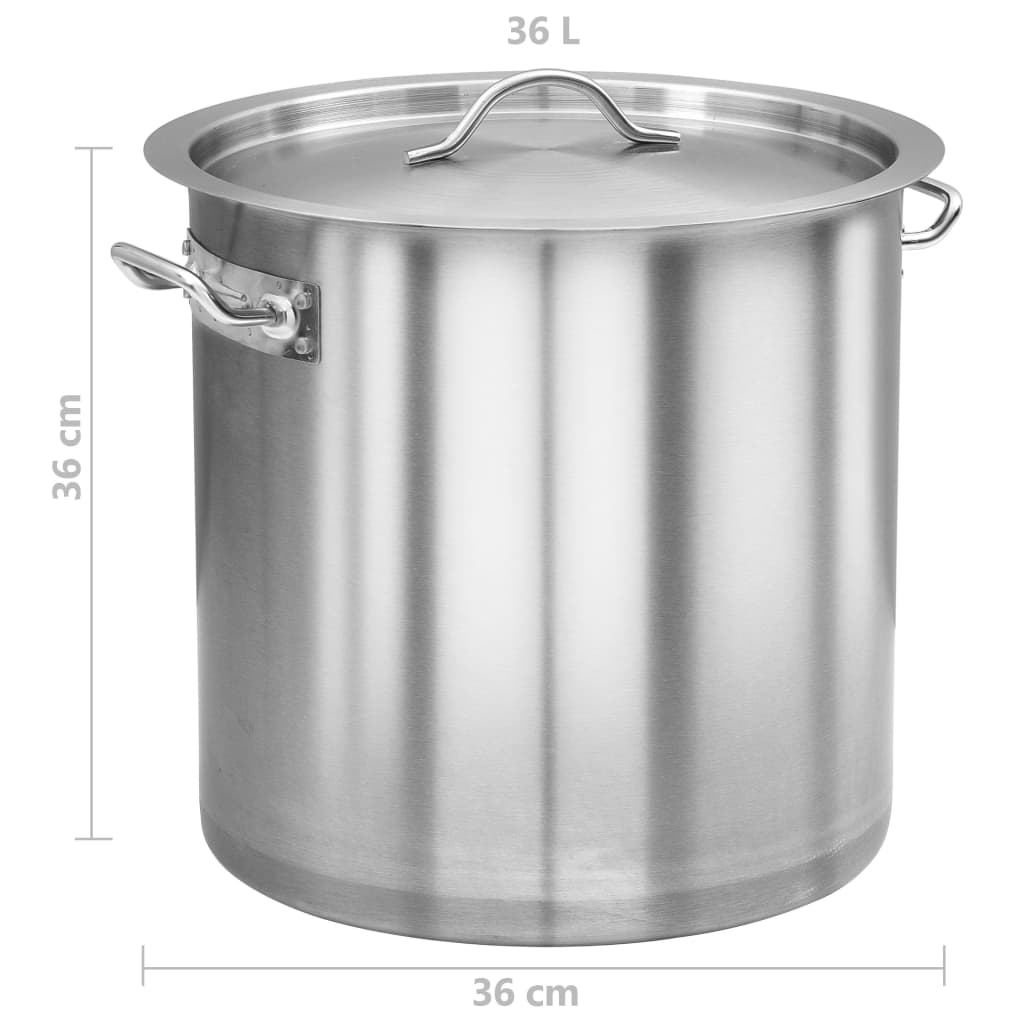 8719883759555_g_en_hd_6 vidaXL Stock Pot 35 L 36x36 cm Stainless Steel - Image 7
