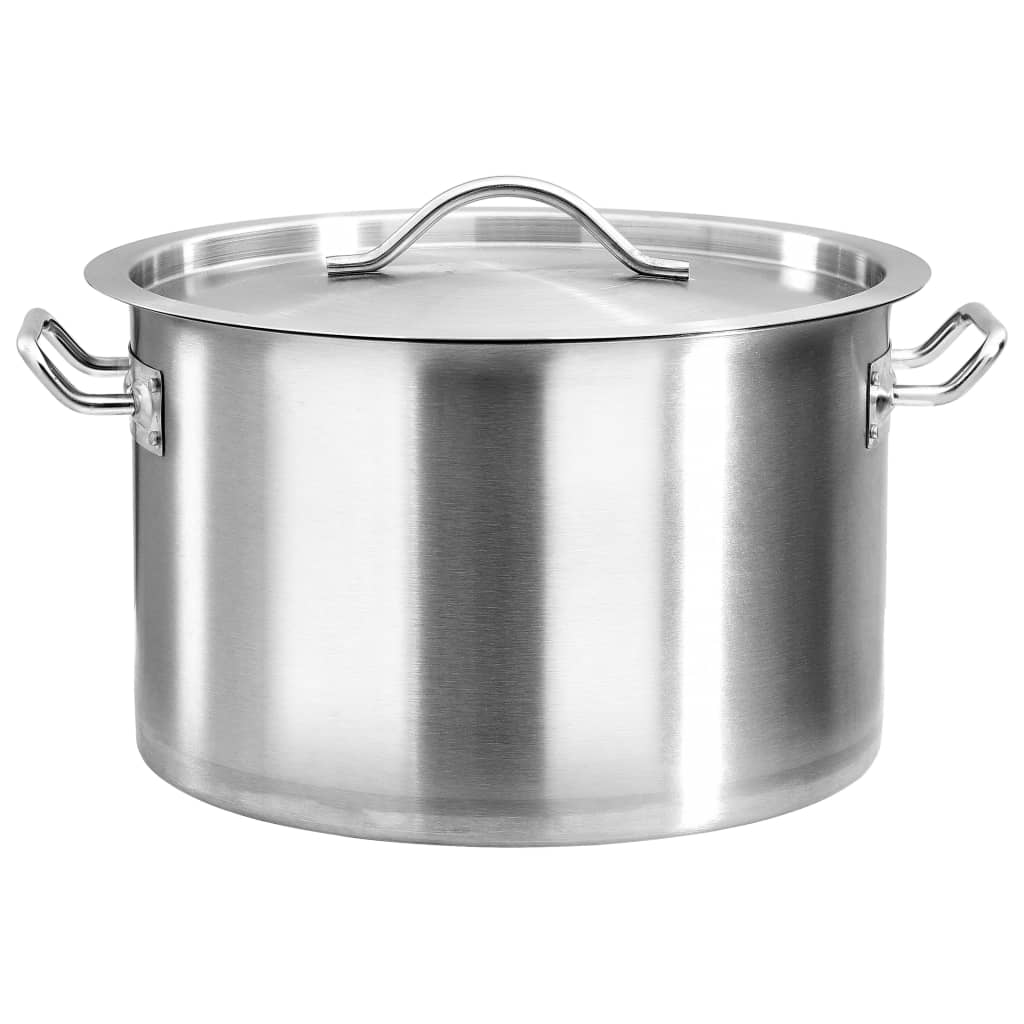 8719883759609_g_en_hd_1 vidaXL Stock Pot 32 L 40x26 cm Stainless Steel - Image 2