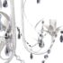 vidaXL Crystal Pendant Ceiling Lamp Chandeliers 2 pcs Elegant White - Image 5