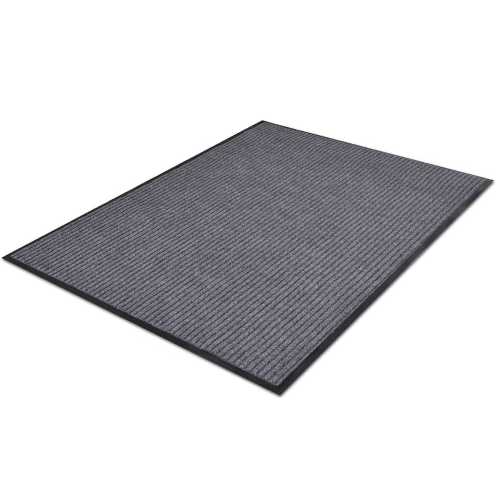 8719883759739_g_en_hd_1 vidaXL PVC Door Mats 2 pcs Grey 90x60 cm - Image 2