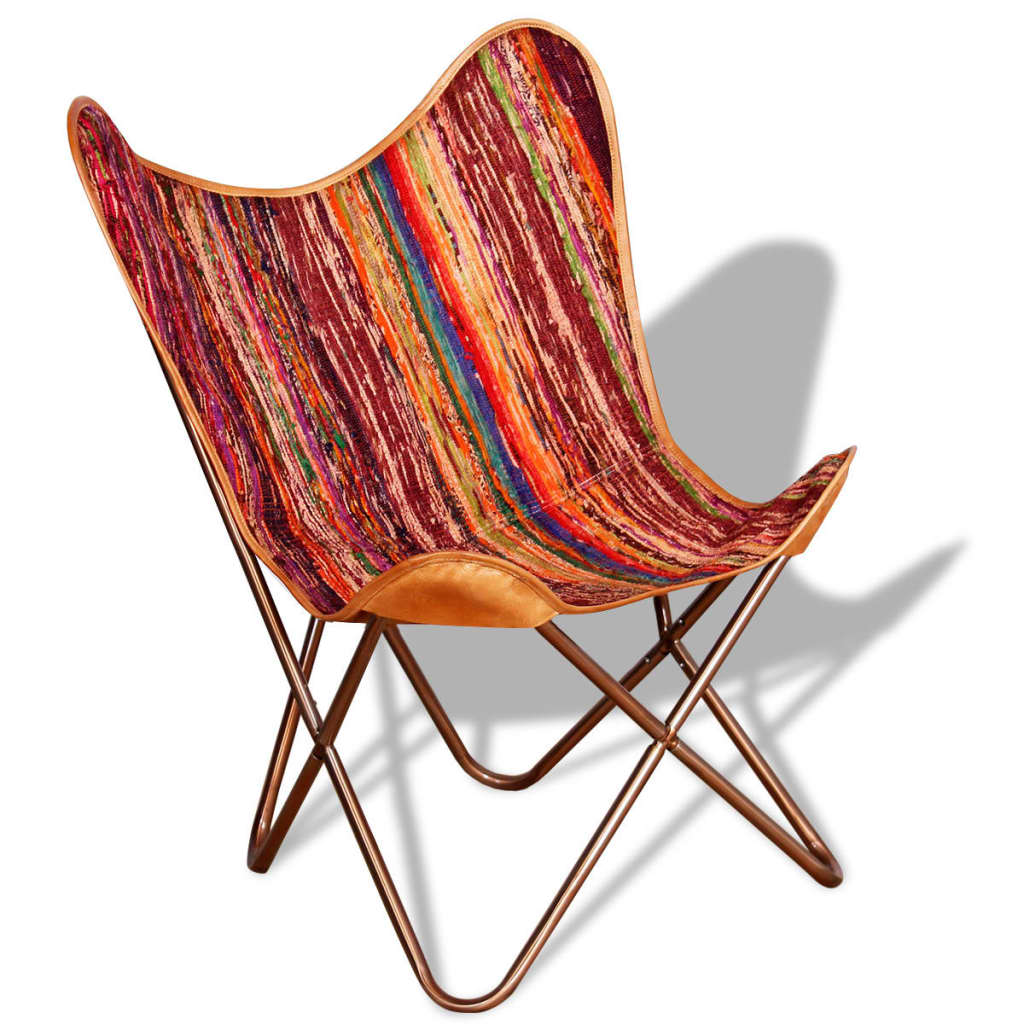 8719883759753_g_en_hd_1 vidaXL Butterfly Chairs 2 pcs Multicolour Chindi Fabric - Image 2