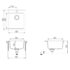 vidaXL Overmount Kitchen Sink Single Basin Granite Grey - Image 8