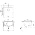 vidaXL Granite Kitchen Sink Single Basin Grey - Image 8