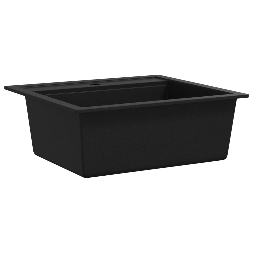 8719883760384_g_en_hd_1 vidaXL Granite Kitchen Sink Single Basin Black - Image 3