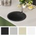vidaXL Granite Kitchen Sink Single Basin Round Black - Image 7