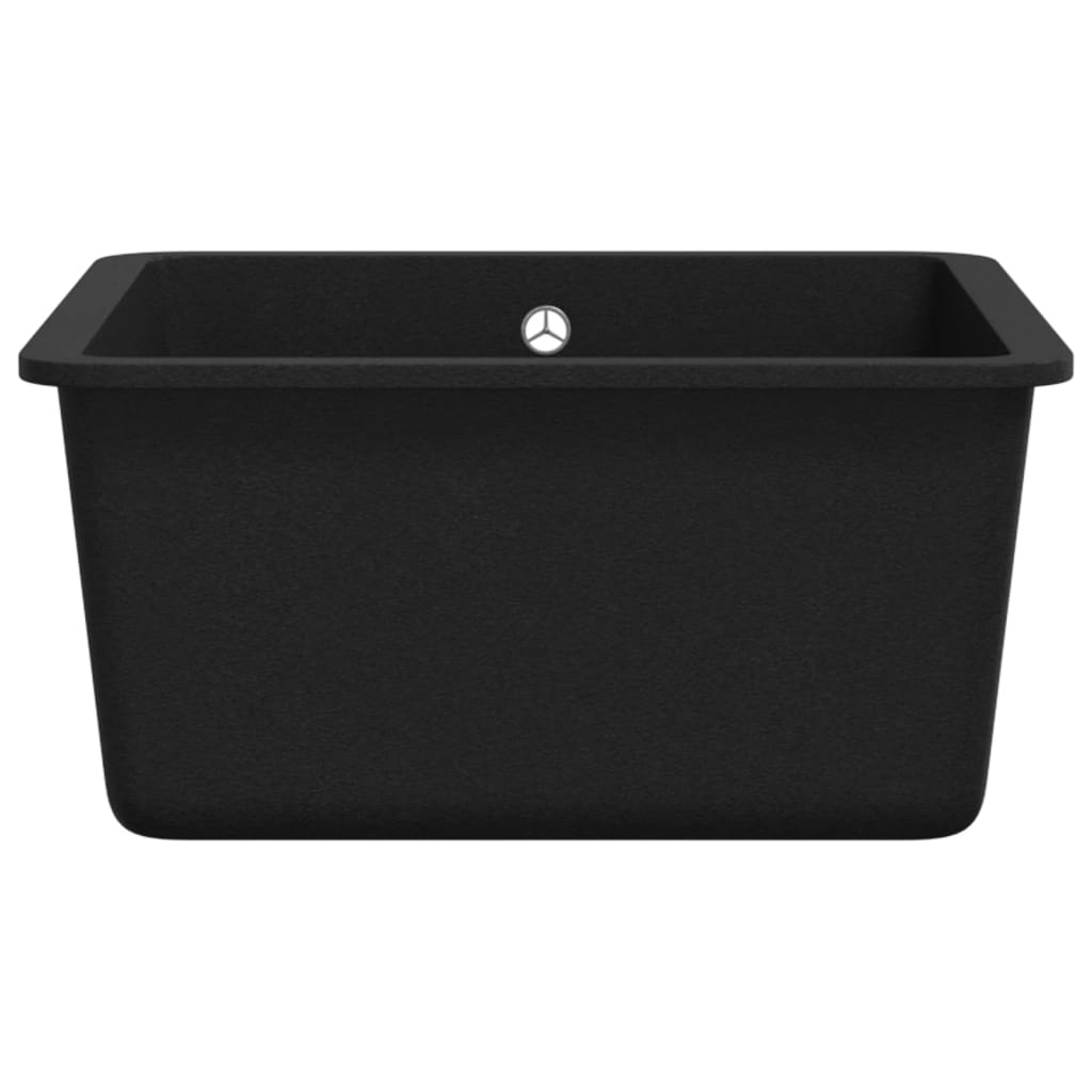 8719883760414_g_en_hd_2 vidaXL Granite Kitchen Sink Single Basin Black - Image 4