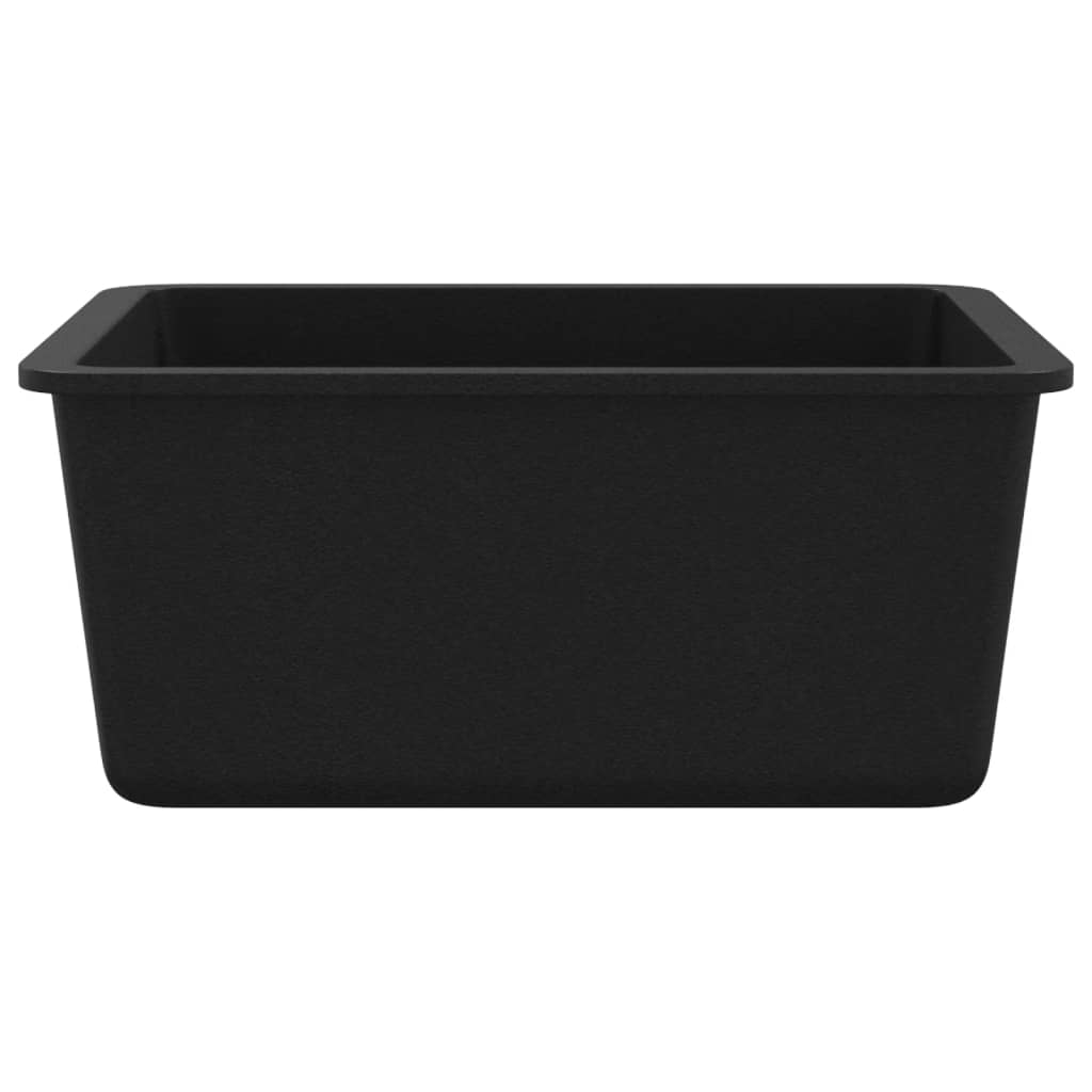 8719883760414_g_en_hd_3 vidaXL Granite Kitchen Sink Single Basin Black - Image 5