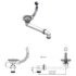 vidaXL Granite Kitchen Sink Single Basin Black - Image 7