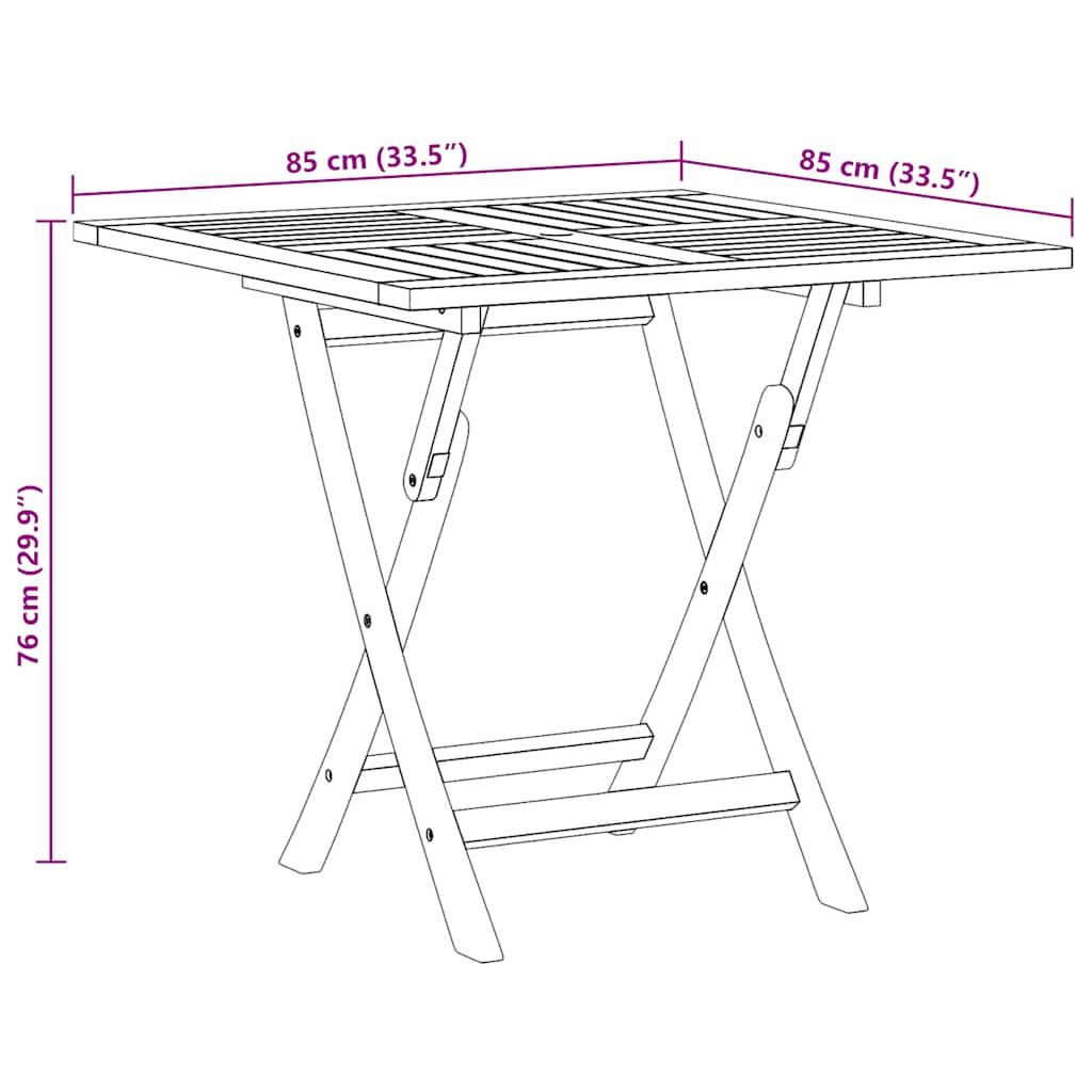 8719883760667_g_en_hd_7 vidaXL Folding Garden Table 85x85x76 cm Solid Teak Wood - Image 9