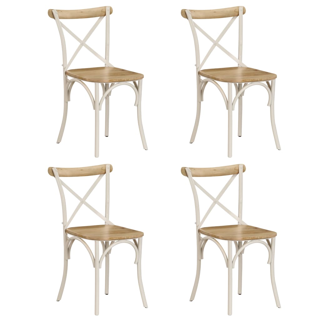 8719883761039_a_en_hd_1 vidaXL Cross Chairs 4 pcs White Solid Mango Wood - Image 1