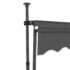 vidaXL Manual Retractable Awning with LED 250 cm Anthracite - Image 4