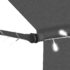 vidaXL Manual Retractable Awning with LED 250 cm Anthracite - Image 5