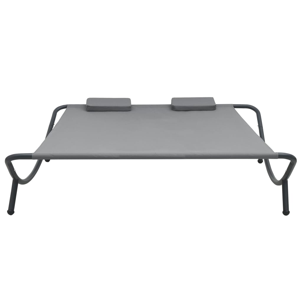 8719883762920_g_en_hd_1 vidaXL Outdoor Lounge Bed Fabric Anthracite - Image 2