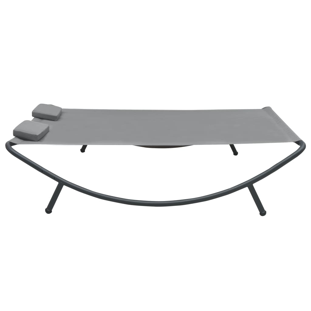 8719883762920_g_en_hd_2 vidaXL Outdoor Lounge Bed Fabric Anthracite - Image 3
