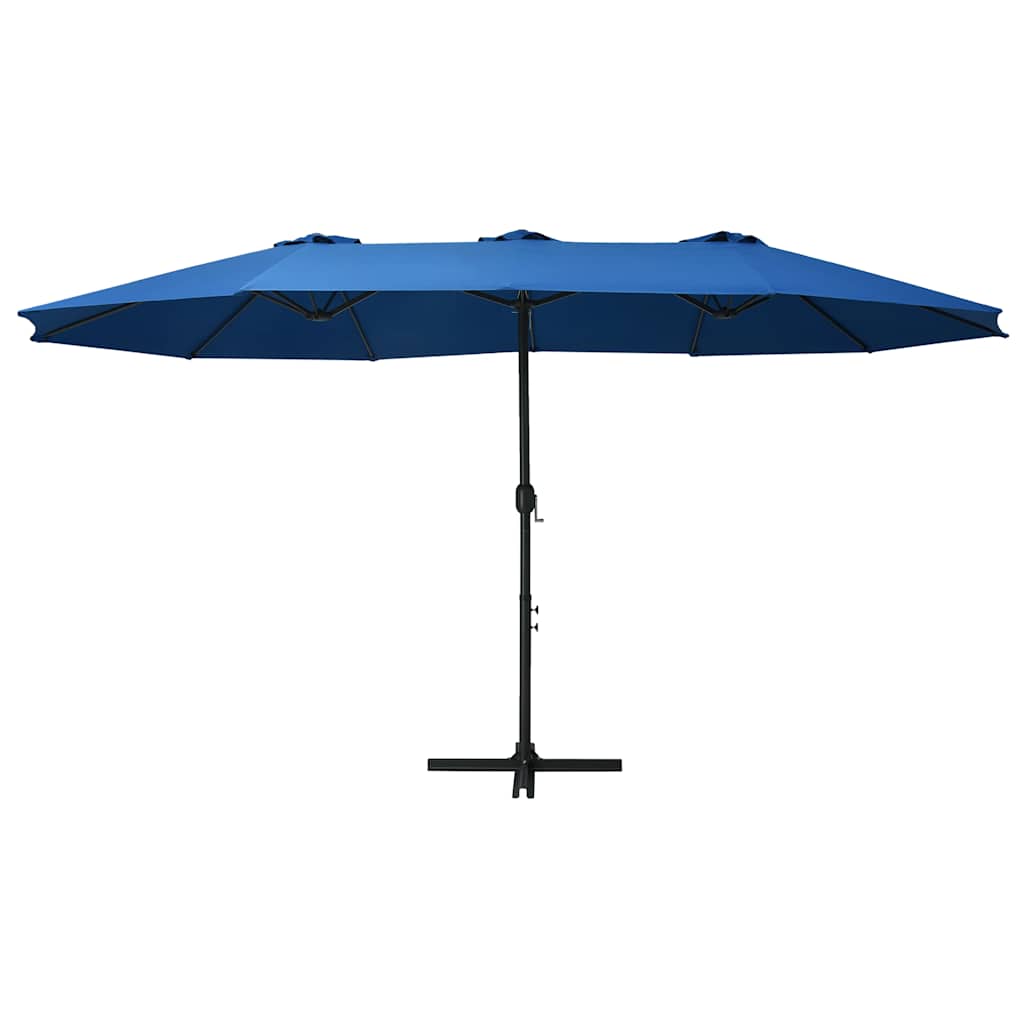 8719883763118_g_en_hd_1 vidaXL Garden Parasol with Aluminium Pole 460x270 cm Blue - Image 2