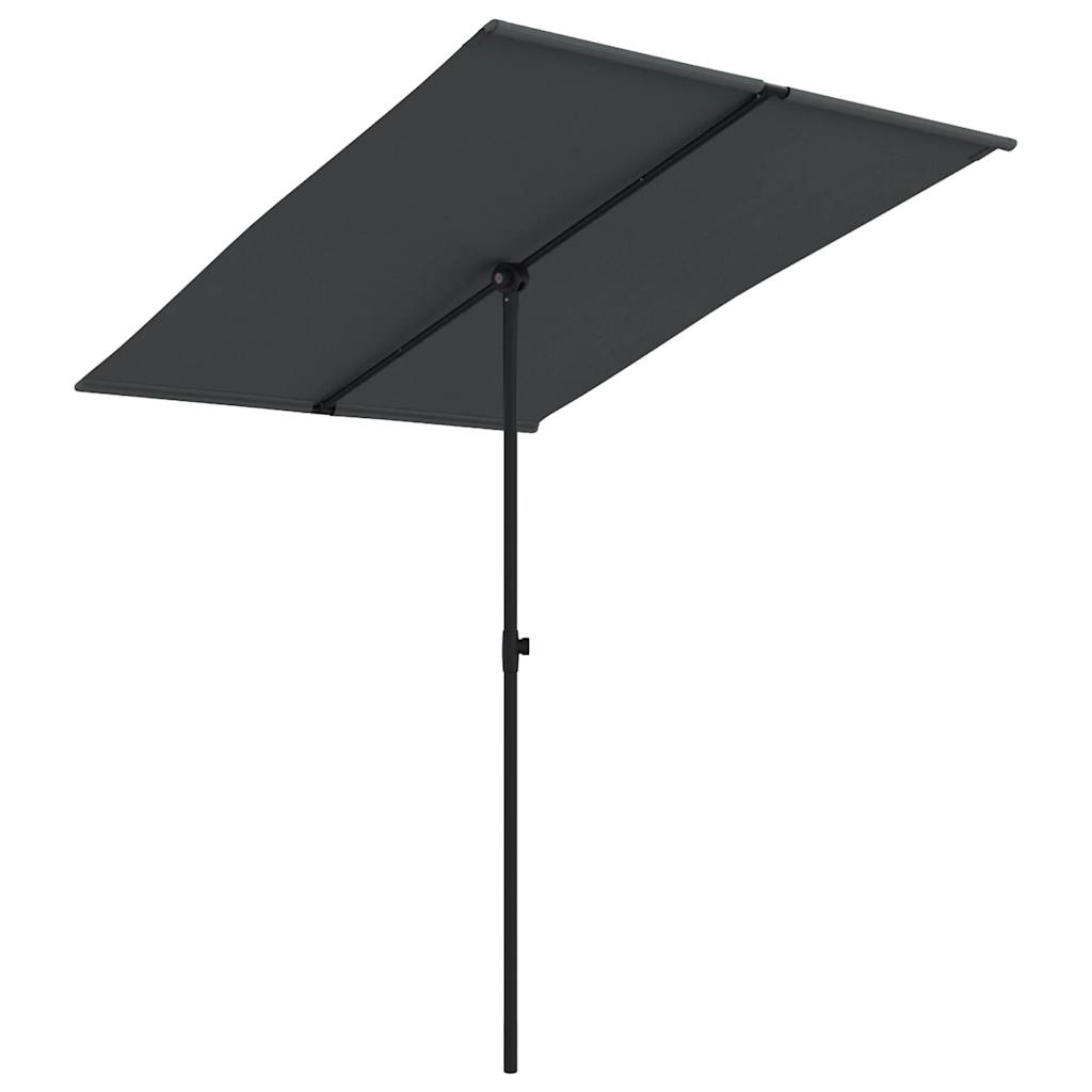 8719883763507_a_en_hd_1 vidaXL Garden Parasol with Aluminium Pole 2x1.5 m Black - Image 2