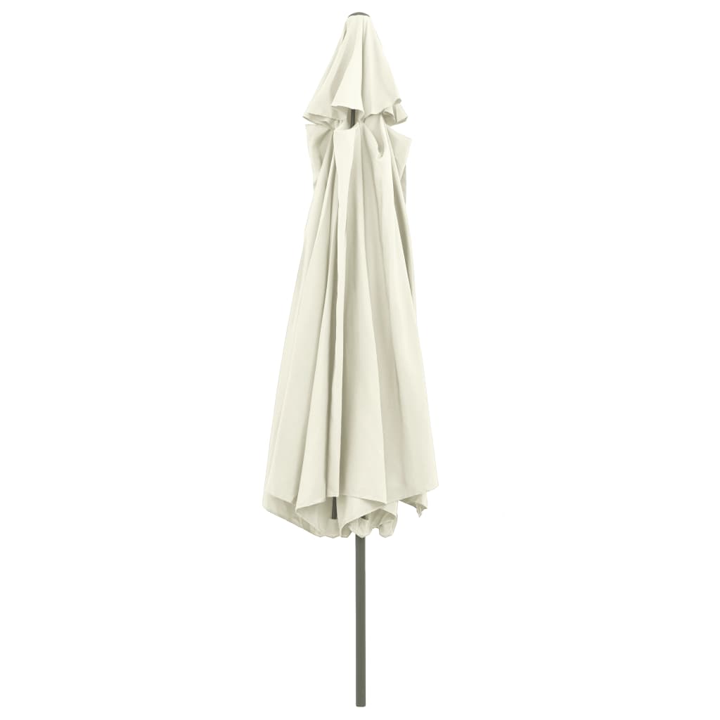 8719883763866_g_en_hd_3 vidaXL Garden Parasol with Metal Pole 390 cm Sand White - Image 4