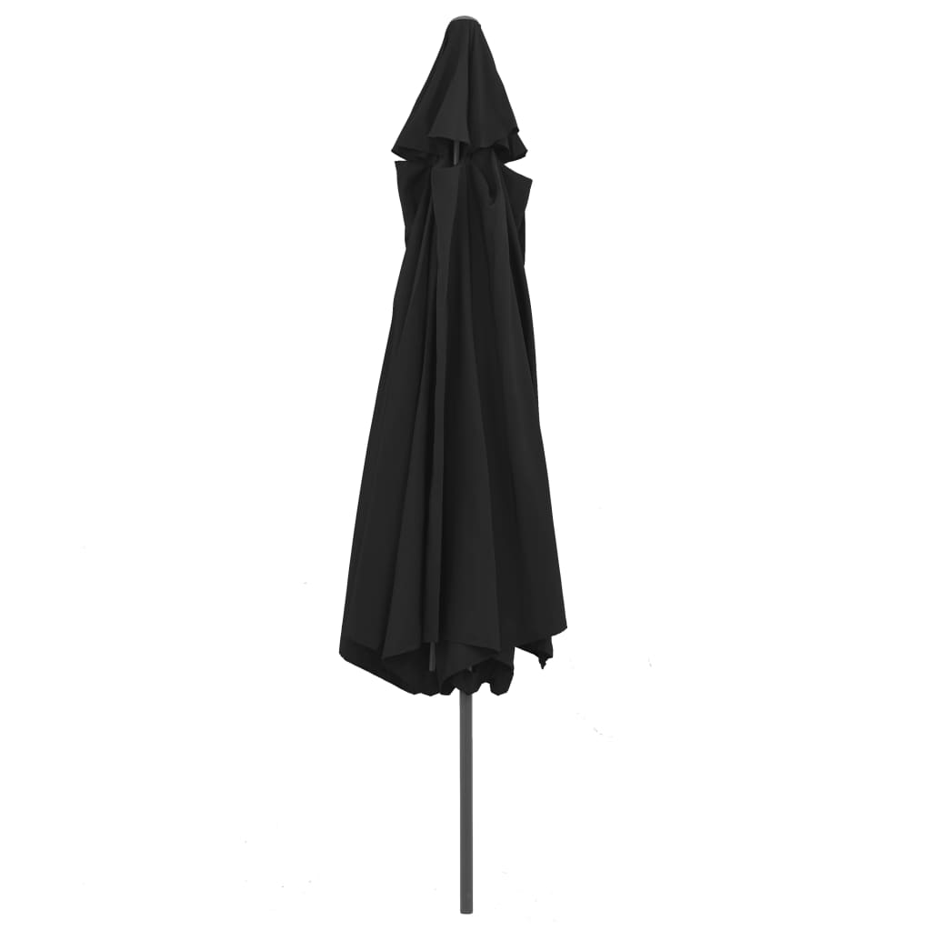 8719883763927_g_en_hd_3 vidaXL Garden Parasol with Metal Pole 390 cm Black - Image 4