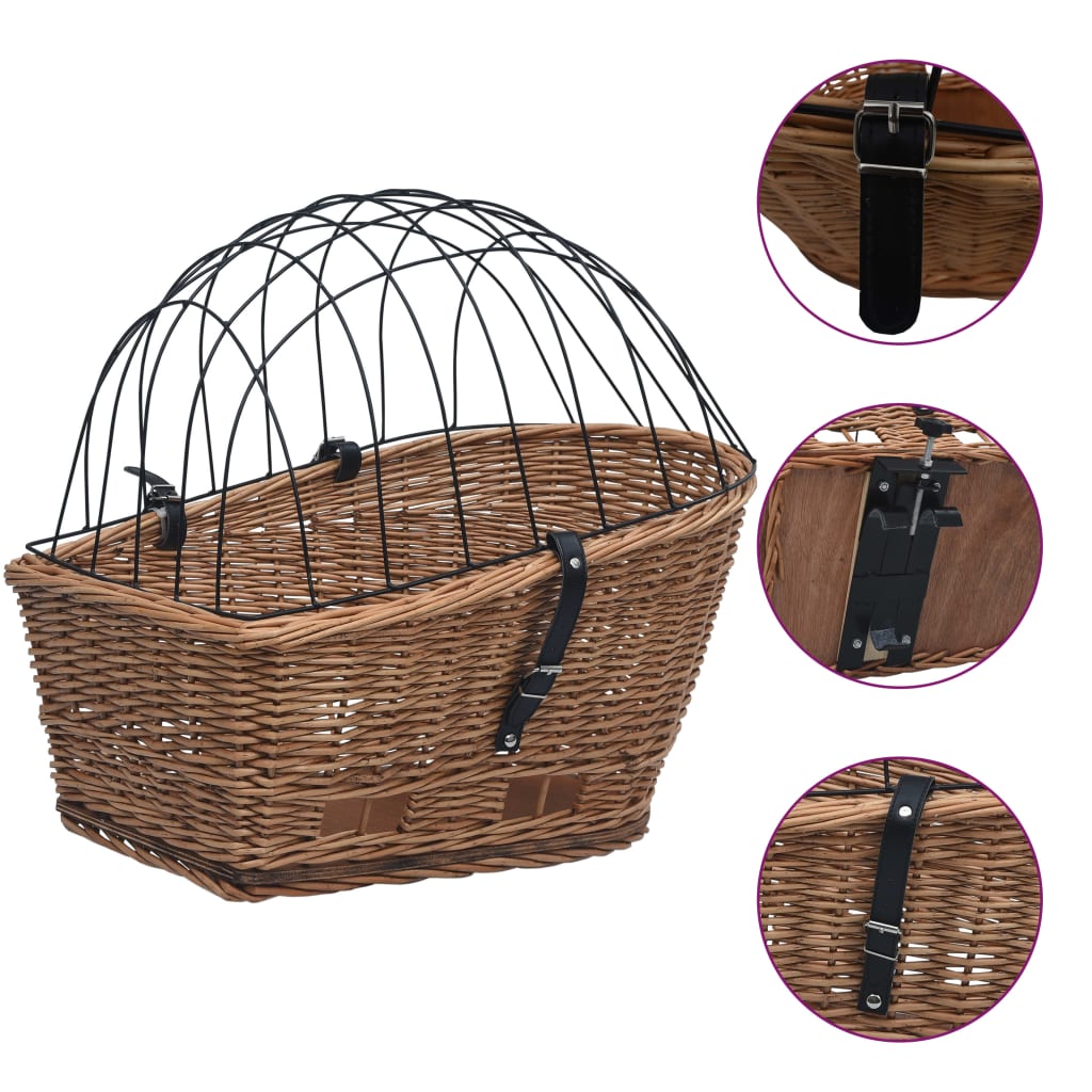 8719883765136_a_en_hd_1 vidaXL Bike Rear Basket with Cover 55x31x36 cm Natural Willow - Image 2