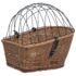 vidaXL Bike Rear Basket with Cover 55x31x36 cm Natural Willow - Image 3