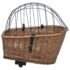 vidaXL Bike Rear Basket with Cover 55x31x36 cm Natural Willow - Image 5