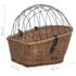 vidaXL Bike Rear Basket with Cover 55x31x36 cm Natural Willow - Image 10