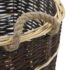 vidaXL Firewood Backpack with Carrying Belts 44.5x37x50 cm Natural Willow - Image 5