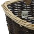 vidaXL Firewood Backpack with Carrying Belts 44.5x37x50 cm Natural Willow - Image 6