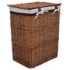 vidaXL Laundry Basket Brown Willow - Image 4