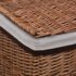 vidaXL Laundry Basket Brown Willow - Image 7