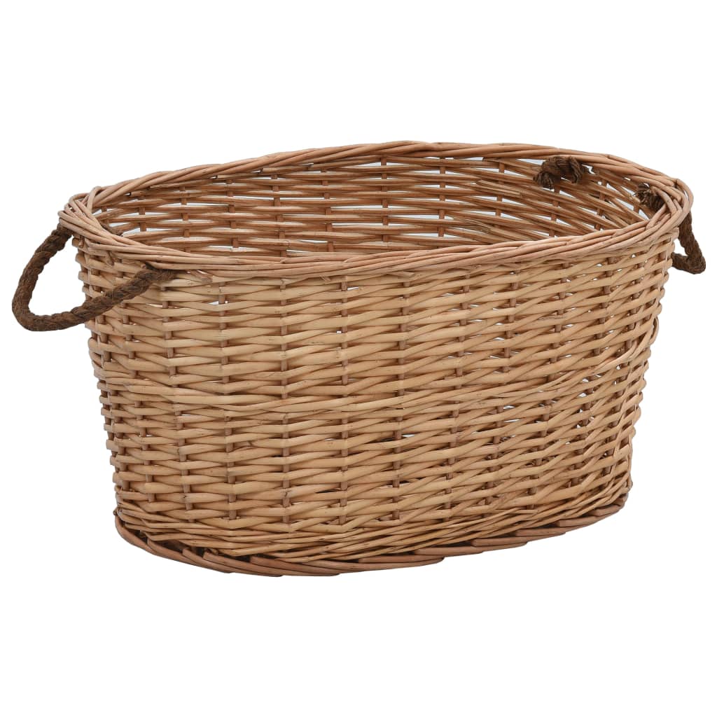 8719883765297_a_en_hd_1 vidaXL Firewood Basket with Carrying Handles 56x40x28 cm Natural Willow - Image 1