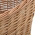 vidaXL Firewood Basket with Carrying Handles 56x40x28 cm Natural Willow - Image 5