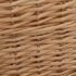 vidaXL Firewood Basket with Carrying Handles 56x40x28 cm Natural Willow - Image 7