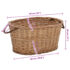 vidaXL Firewood Basket with Carrying Handles 56x40x28 cm Natural Willow - Image 8